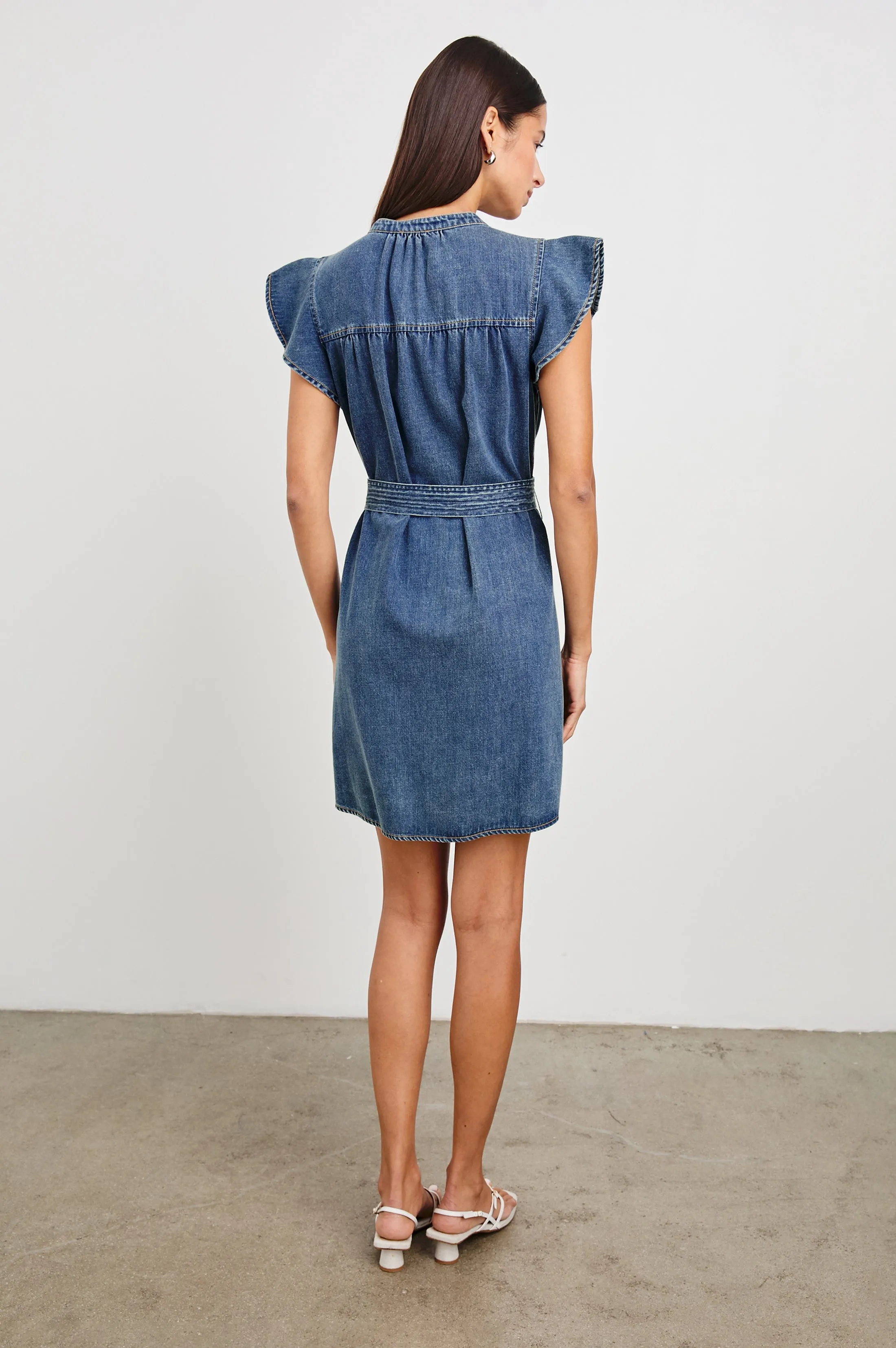 LETTA DRESS - CLASSIC BLUE Rails