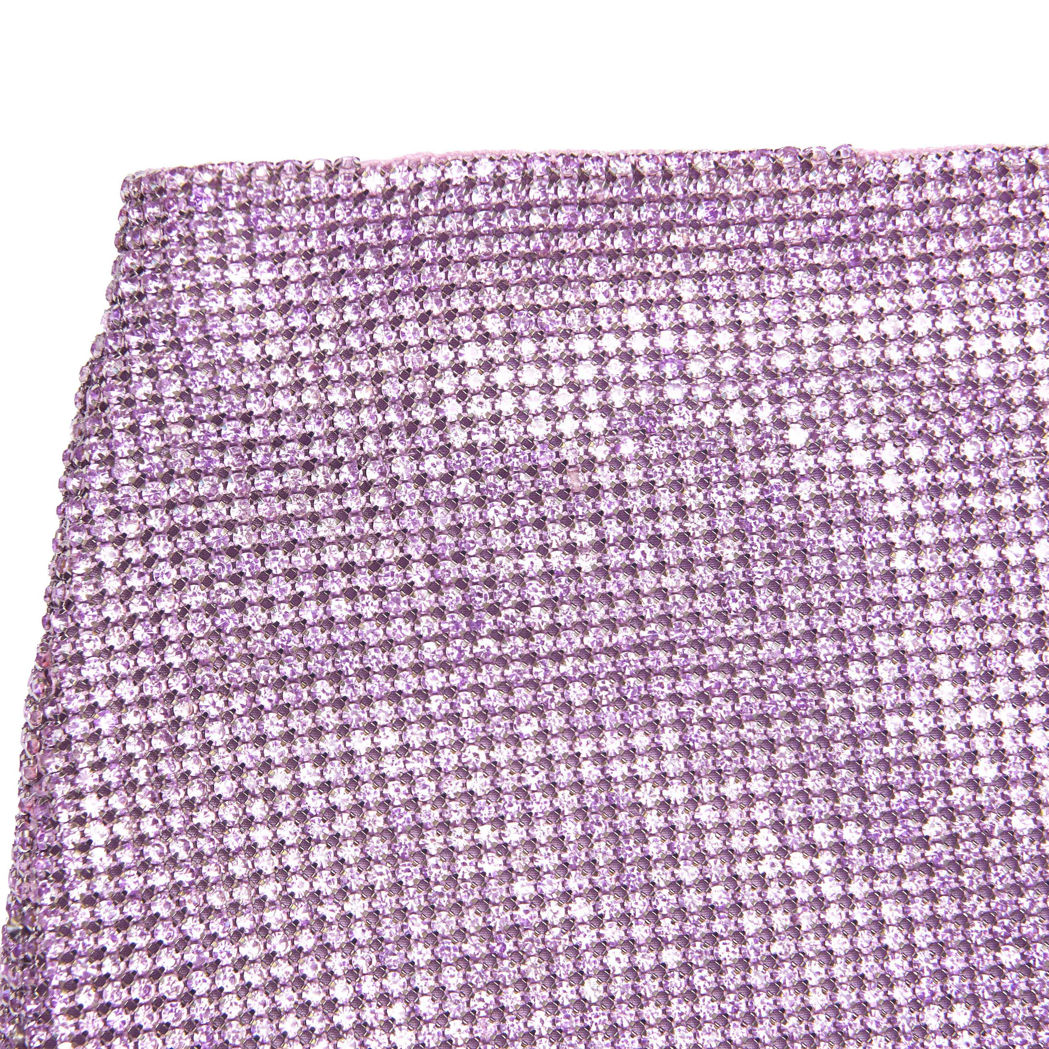 Lilac Chainmail Skirt Self Portrait