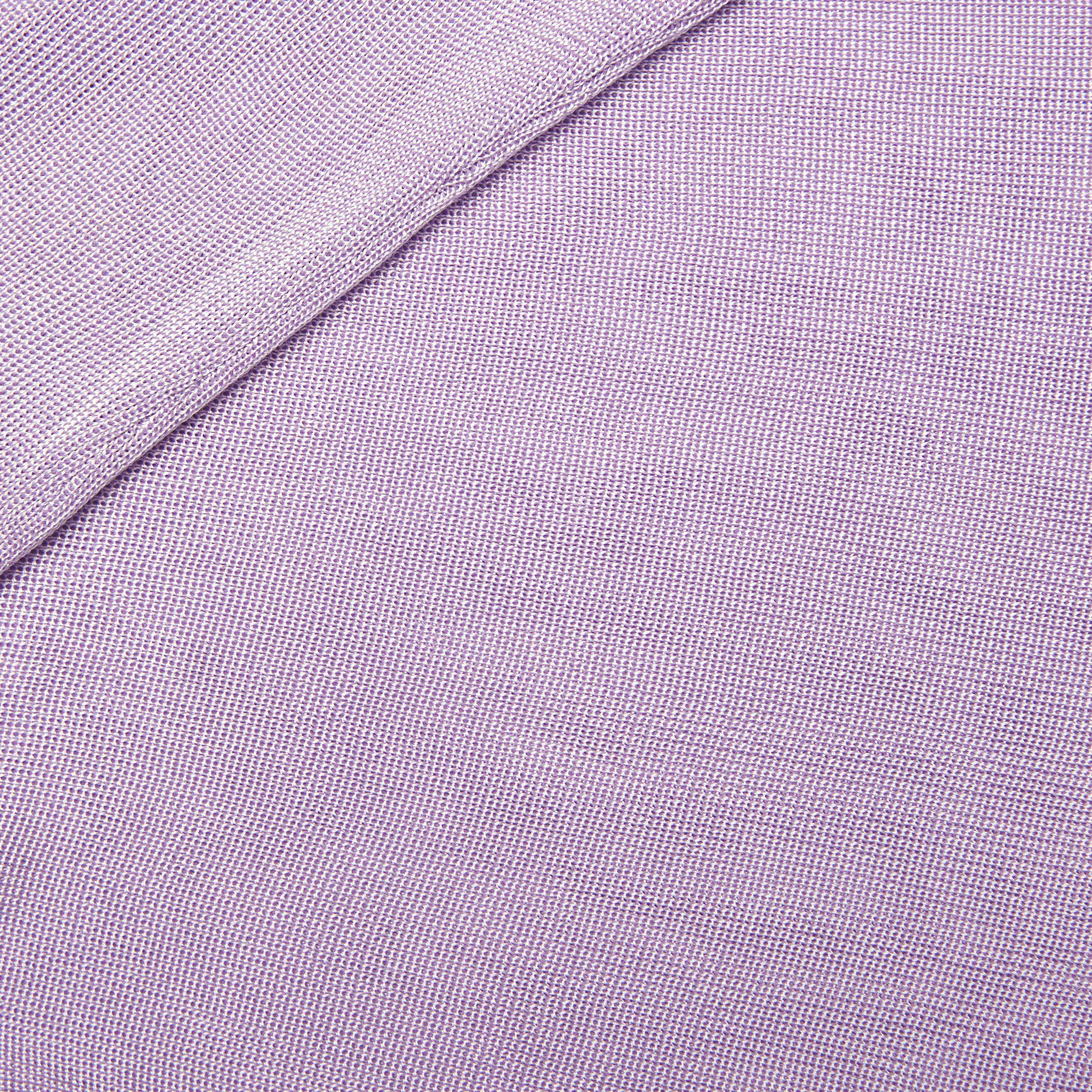 Lilac Viscose Knit Top Self Portrait