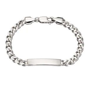 Little Star Bailey Sterling Silver Children's Identity Bracelet LSB0043