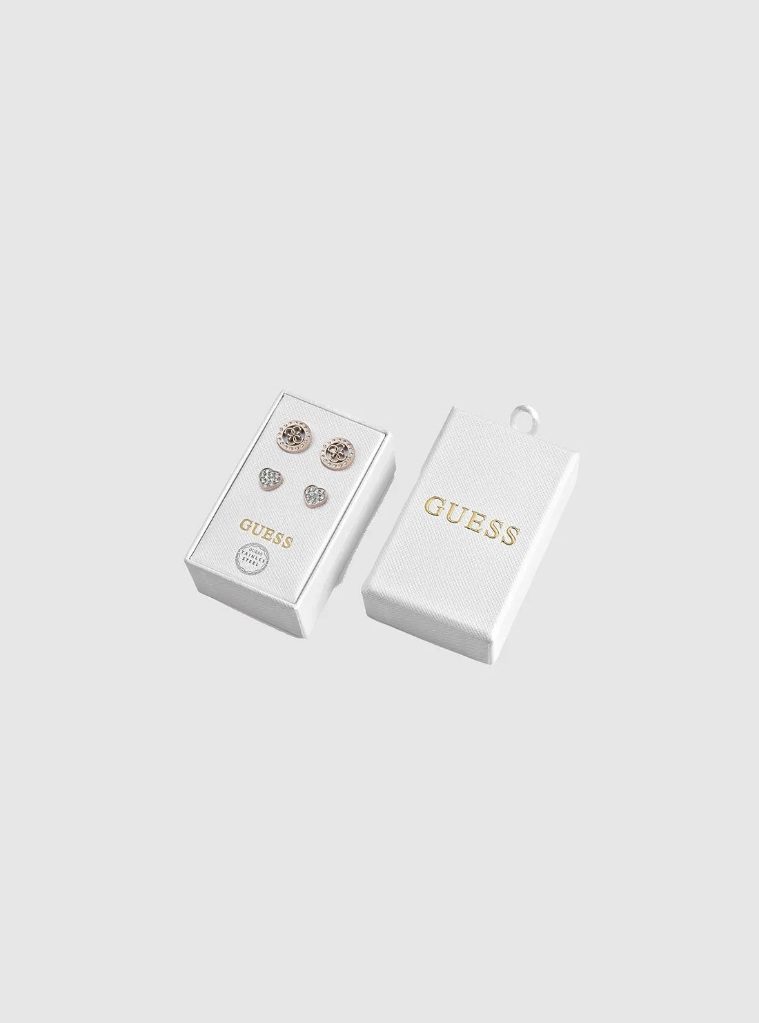 Logo Stud Earrings Guess