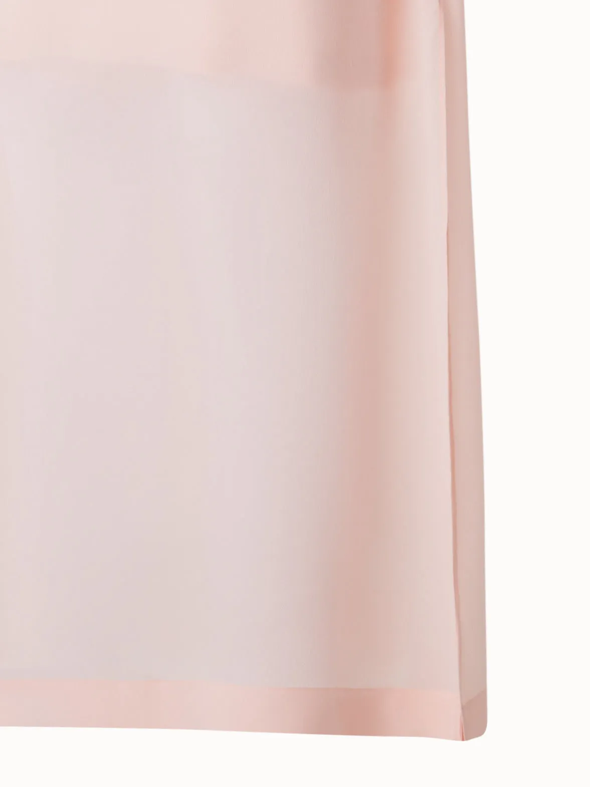 Long Silk T-Shirt Dress 