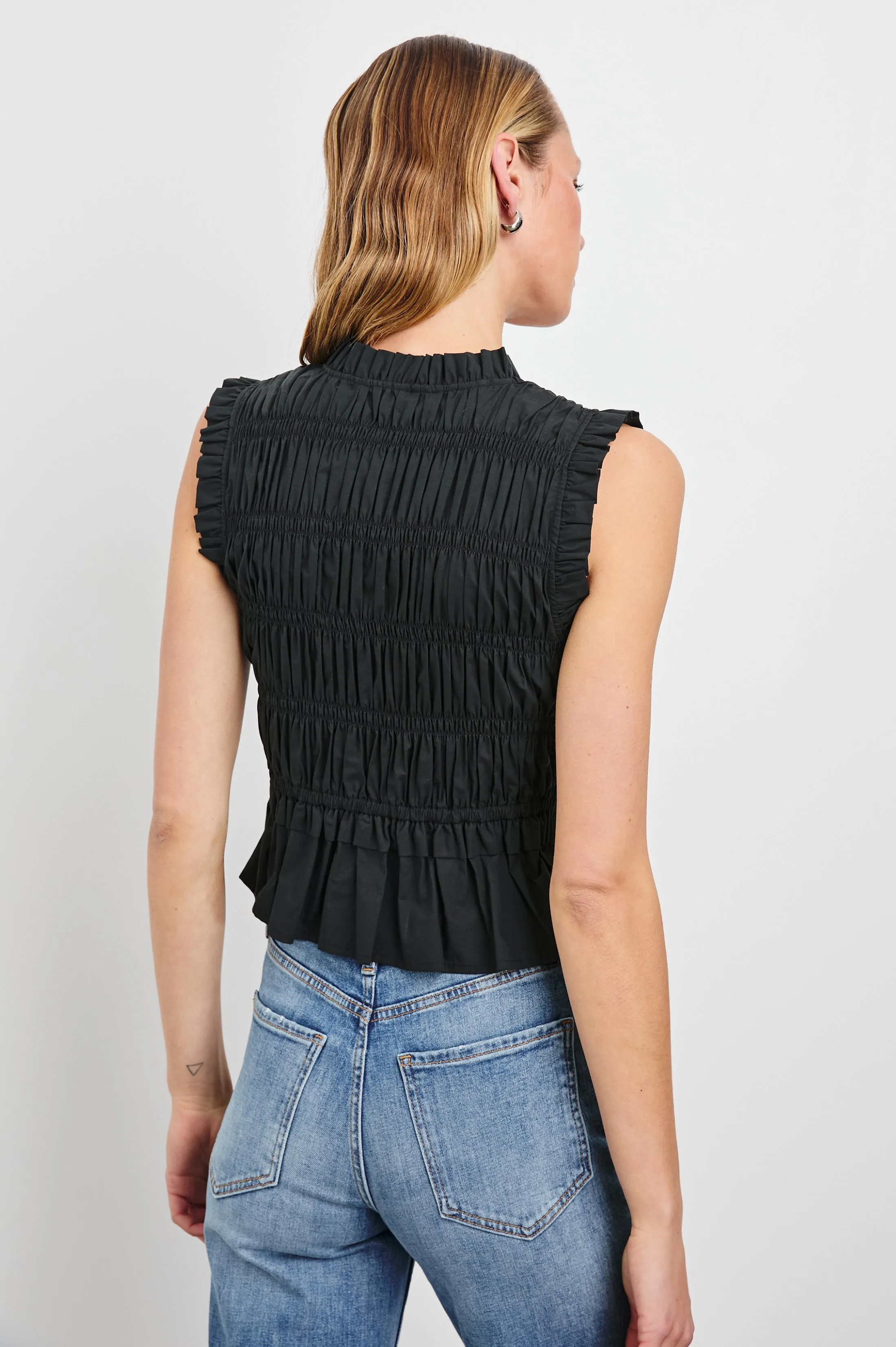 MARTINE TOP - BLACK Rails