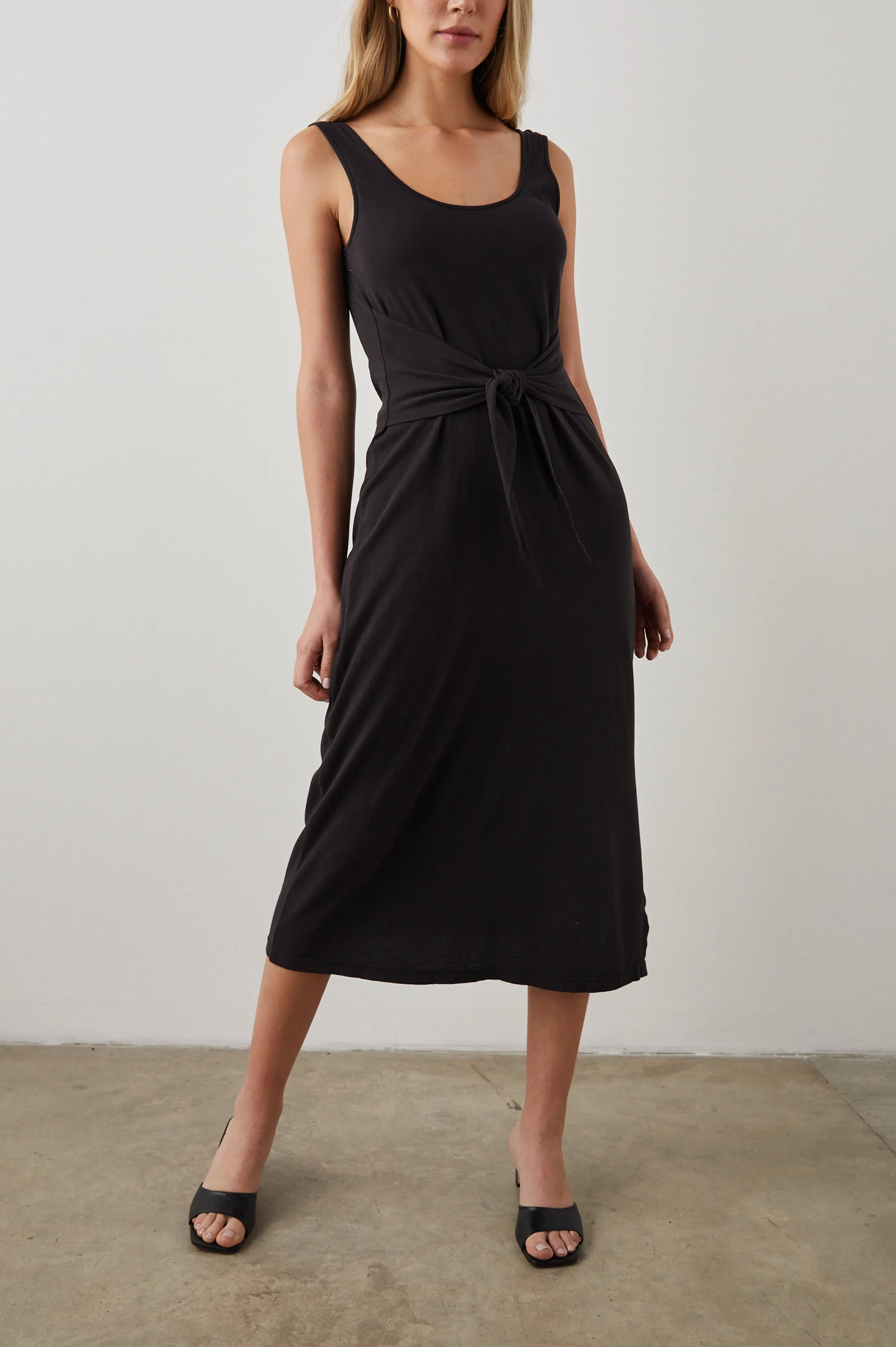 MEG DRESS - BLACK Rails