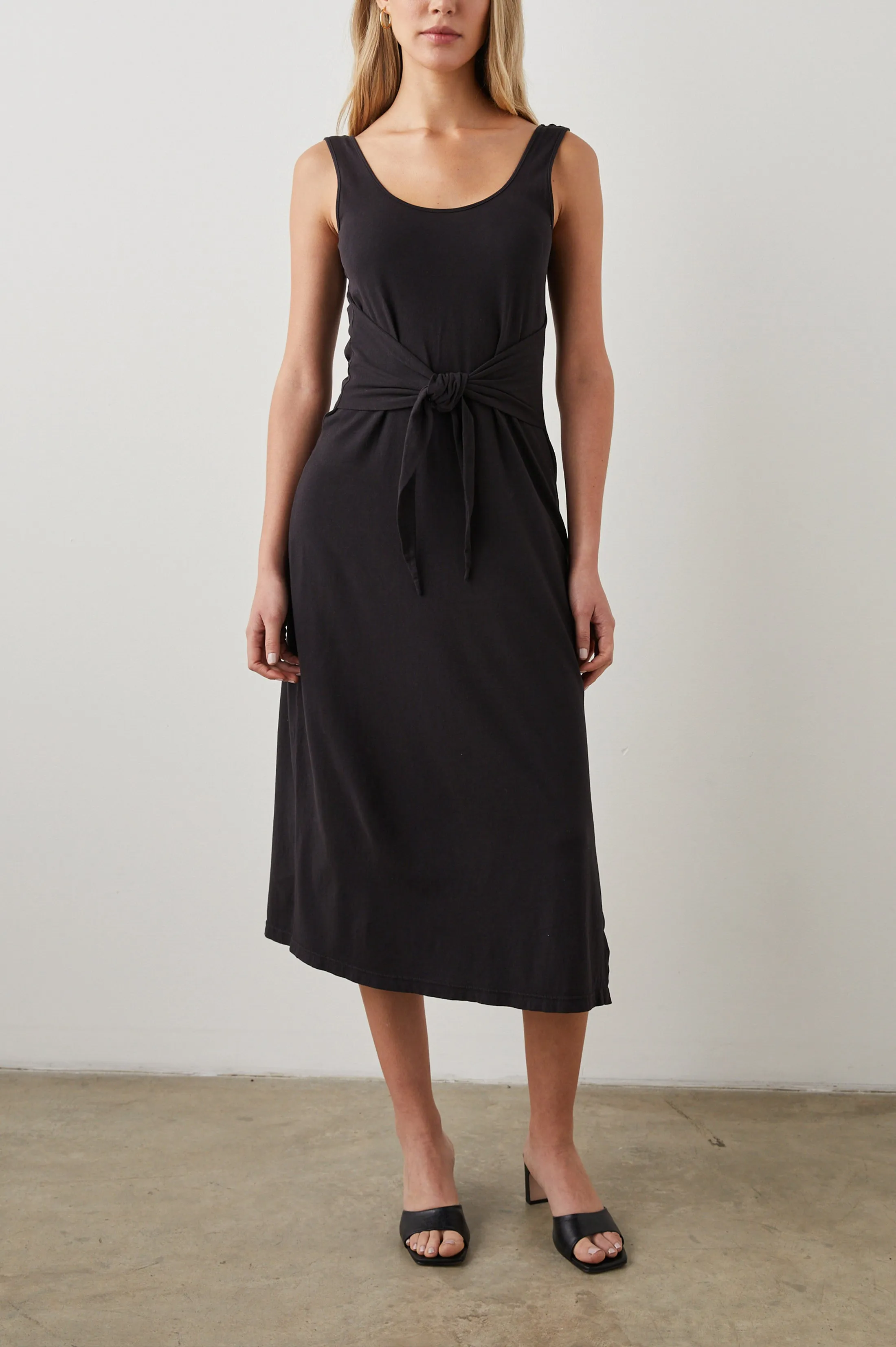MEG DRESS - BLACK Rails