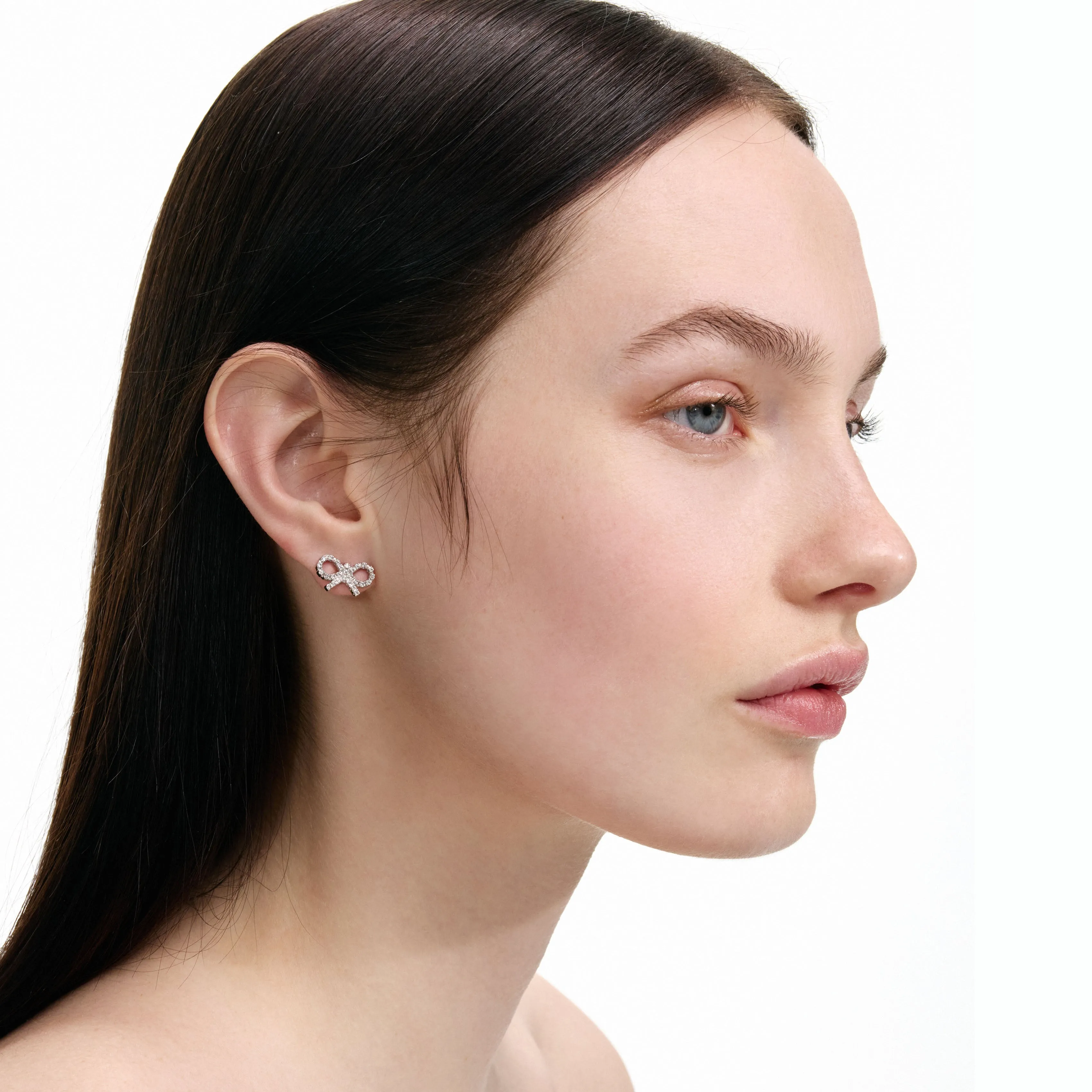 Micro Bow Earrings Self Portrait