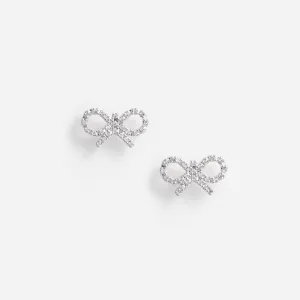 Micro Bow Earrings Self Portrait