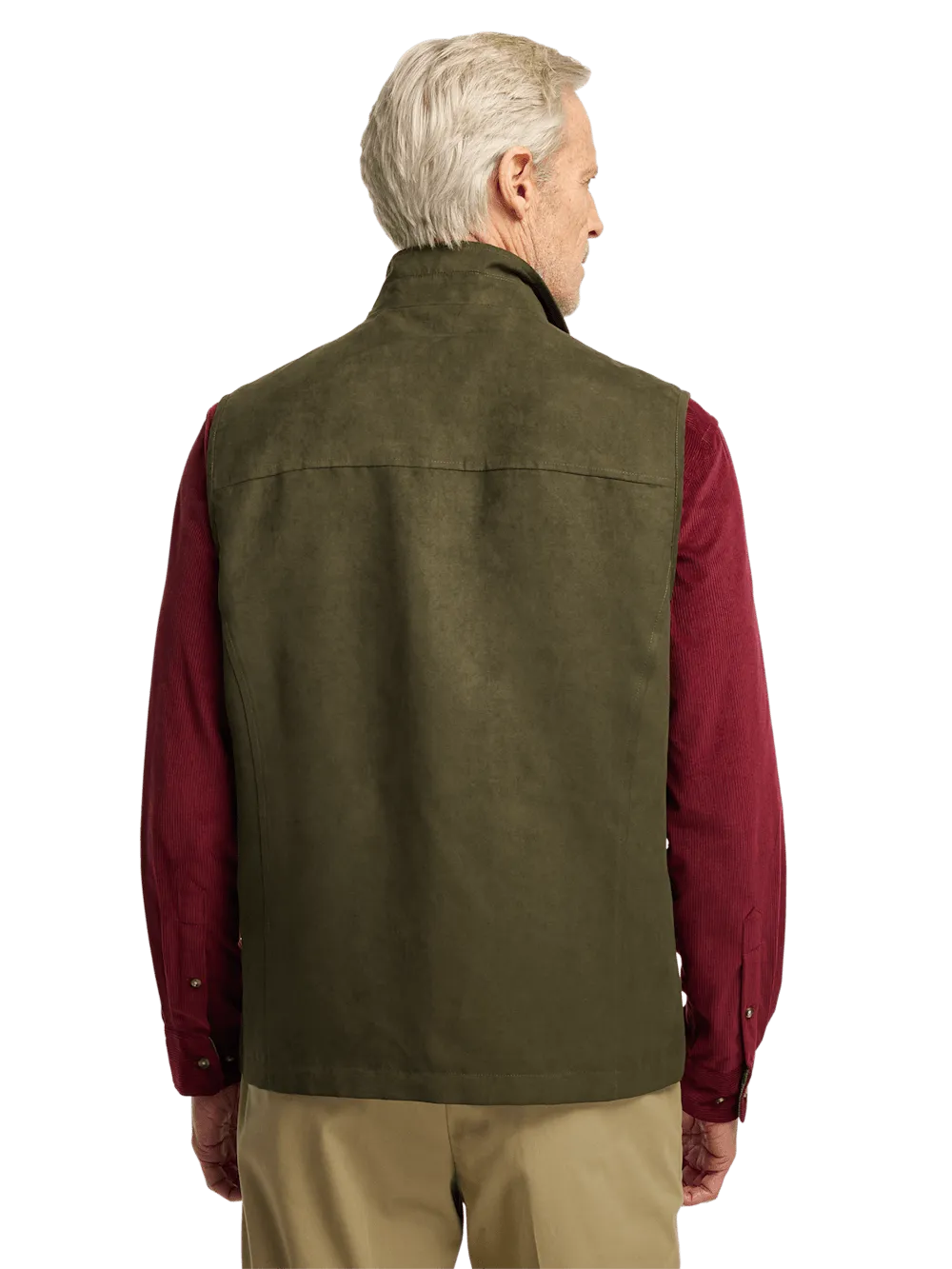 Microsuede Vest - Green