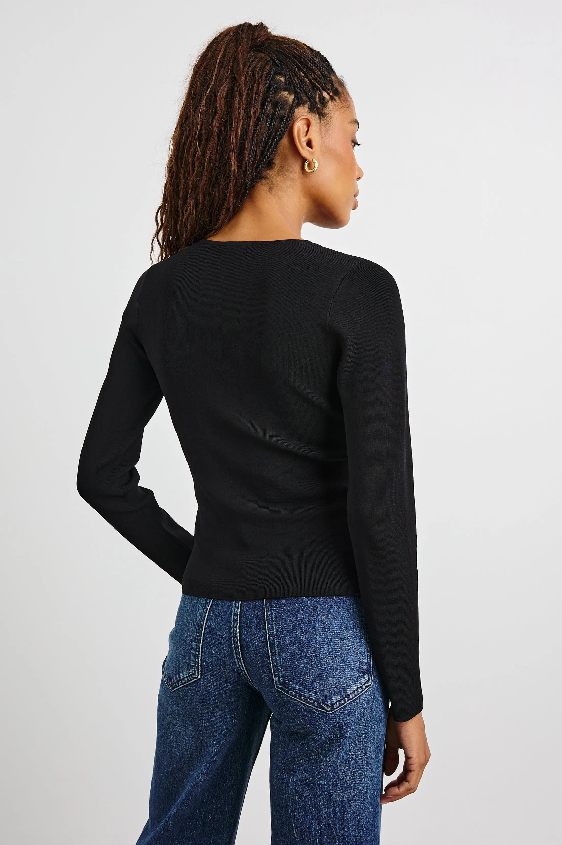 MISA TOP - BLACK Rails