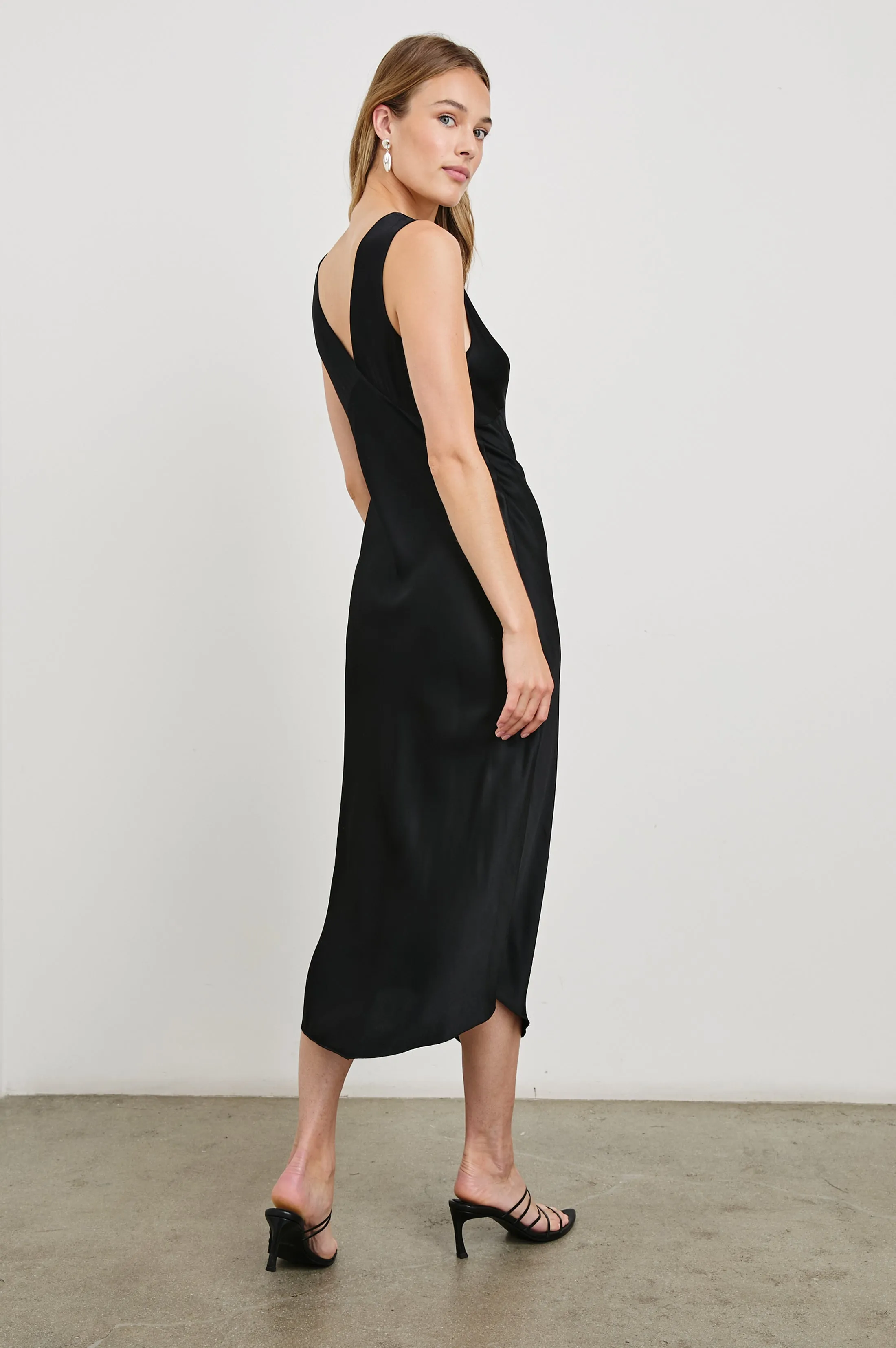 MONIQUE DRESS - BLACK Rails