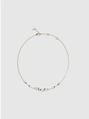 Multi Crystals Necklace Guess