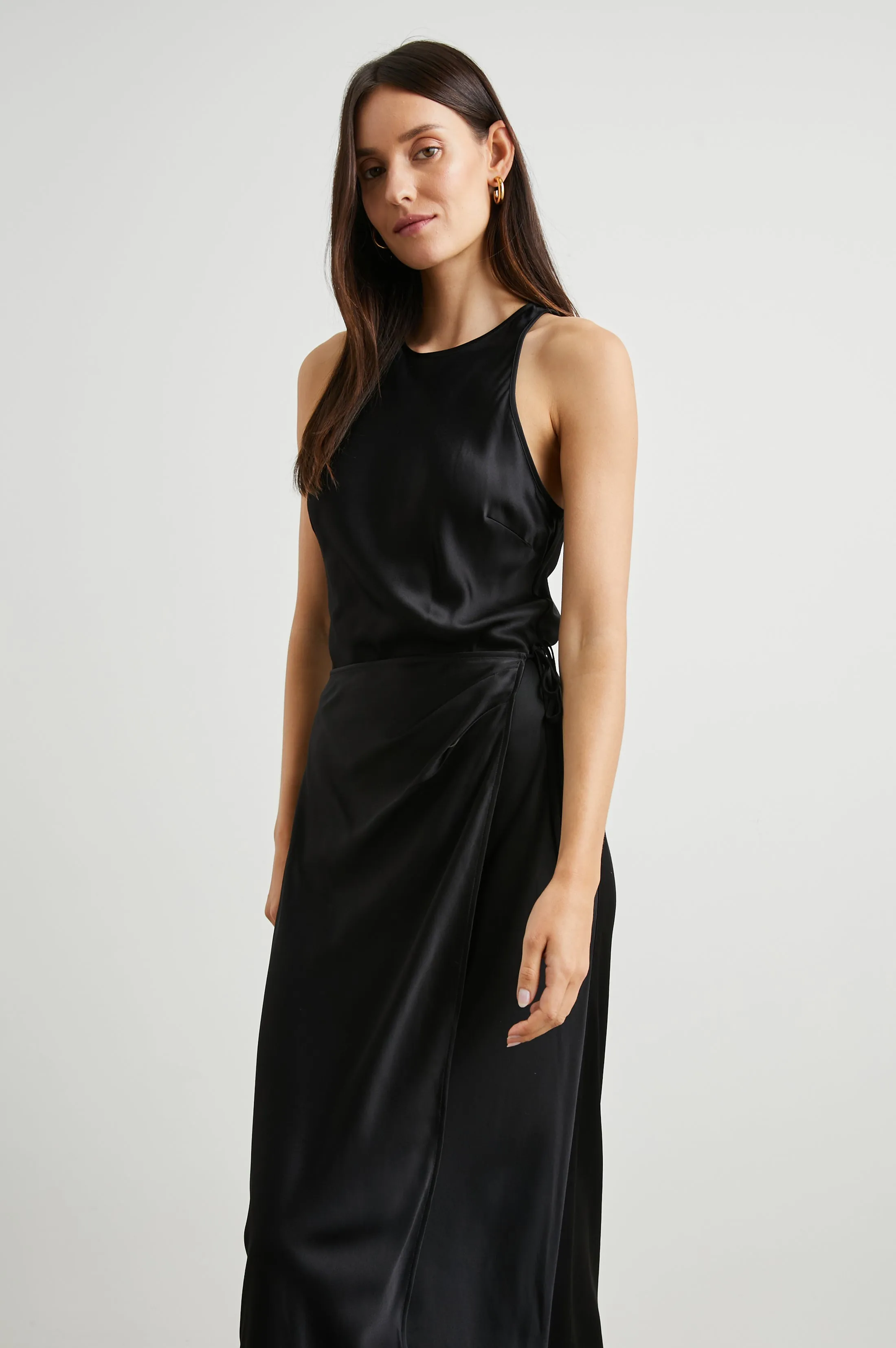 NAVI DRESS - BLACK Rails