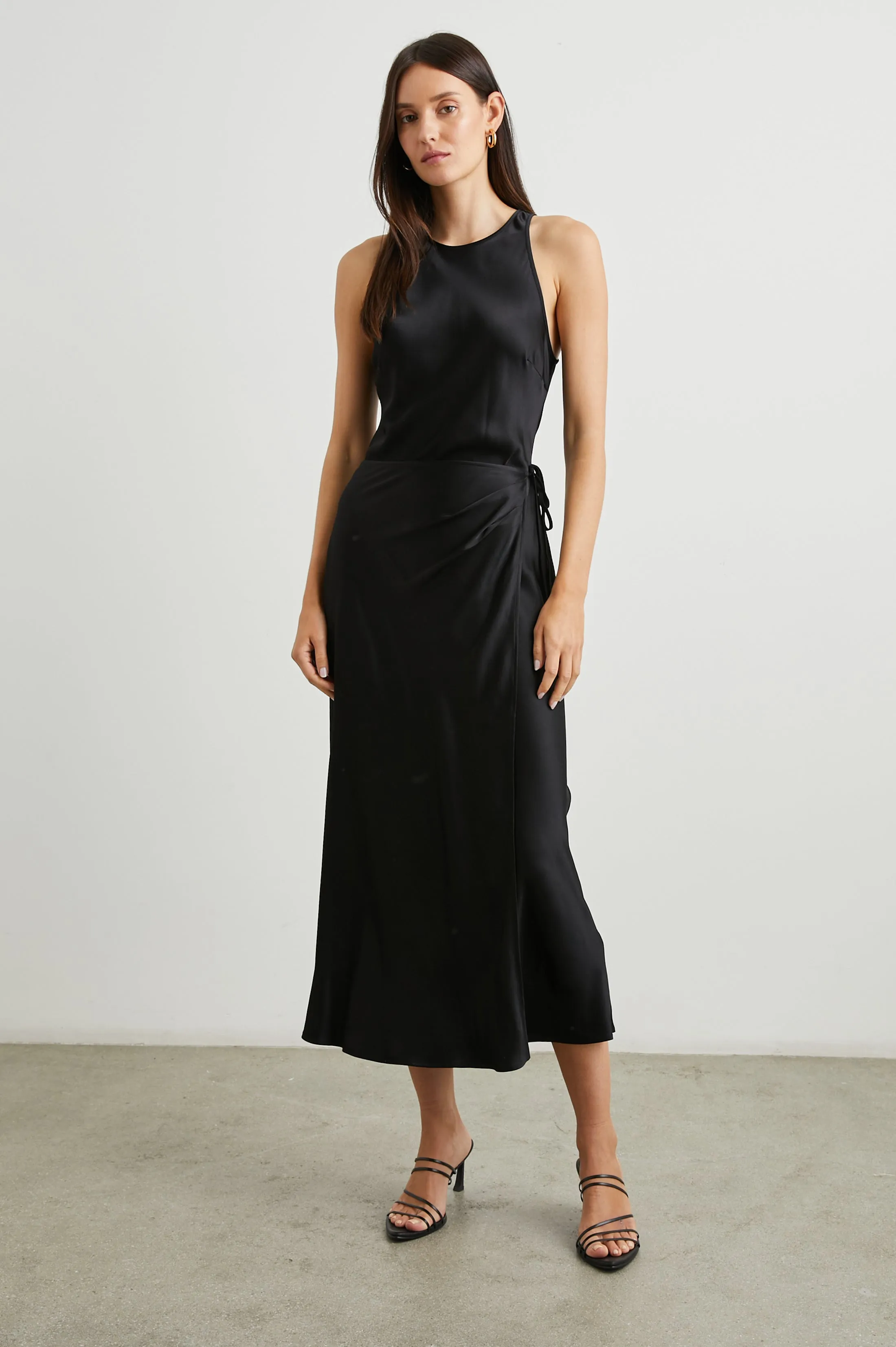 NAVI DRESS - BLACK Rails