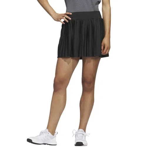 New Adidas Black Pleated 15" Golf Skort MSP$85