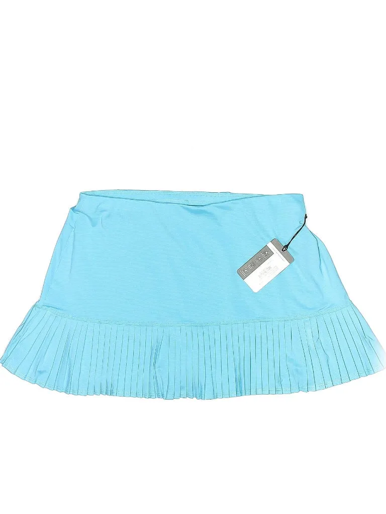 New Alaina Blue Tennis Skort w/Micro Pleats Size M. MSP$82