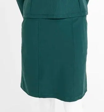New Amy Sport Monarch Beach Golf Skort- Dark Green Petite MSP$160