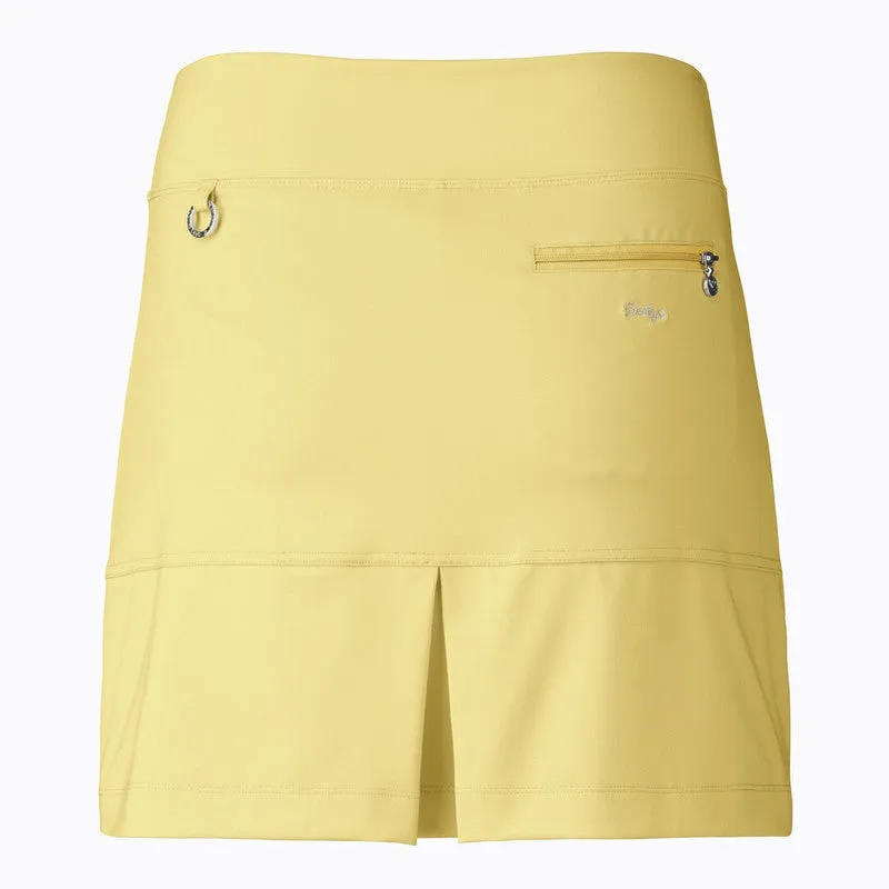 New Daily Sports Madge Butter Yellow Golf Skort 18". MSP$109