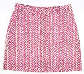New Kjus Lia Printed Skort Size M. (Euro38). MSP$159