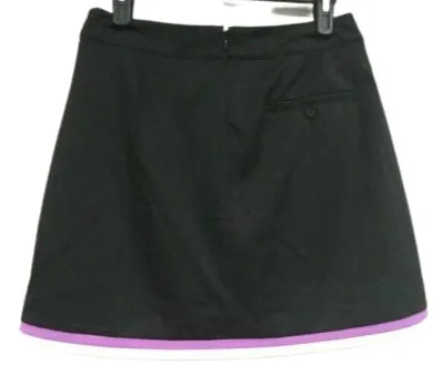 New Lady Hagen Color Block Skort in Black, White & Purple MSP$60