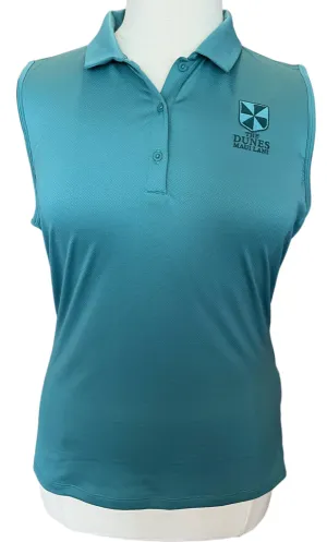 New Under Armour Green Sleeveless Polo with Logo Size XL MSP$52