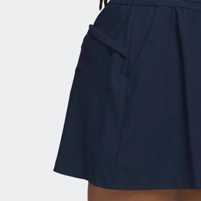 New Women's Adidas Navy Made to Be Remade Flare Golf Skort MSP$85