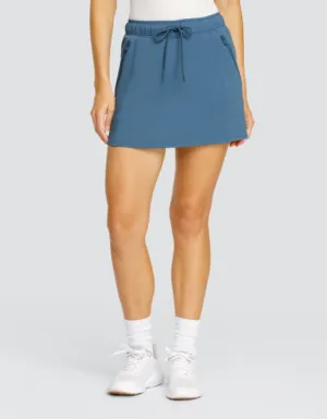 New Women's Tail Activewear Alanza Pull-on Skort - Copen Blue