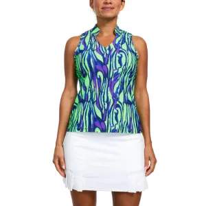 New Women's Tzu Tzu Tabitha Wild Sleeveless Top Size S MSP$89