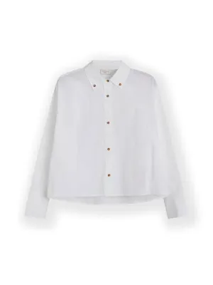 Norr Noah Shirt White