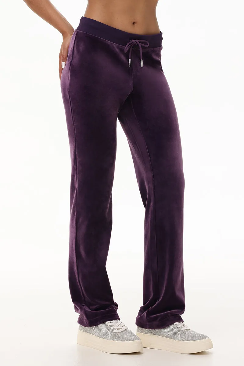 OG Big Bling Velour Track Pants Juicy Couture