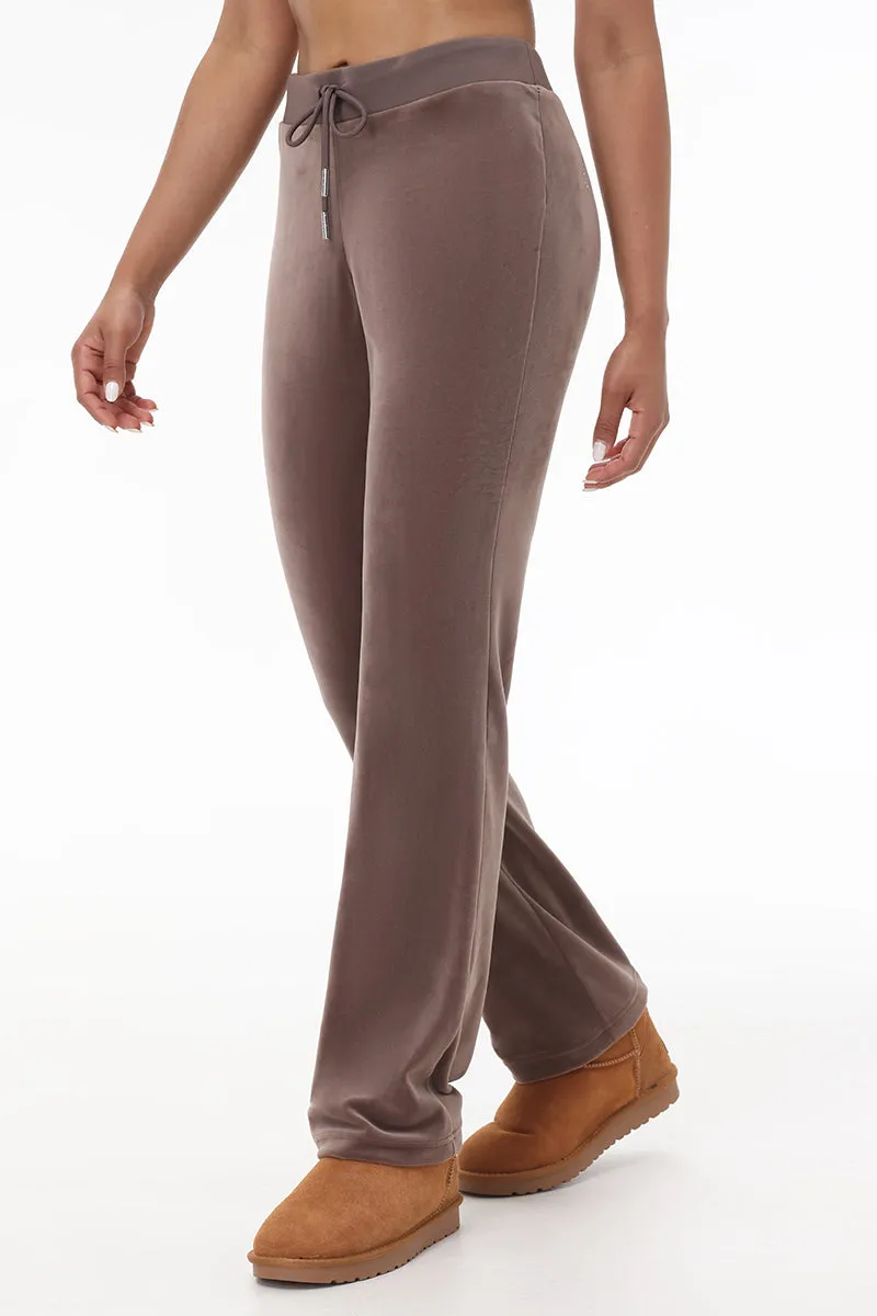 OG Big Bling Velour Track Pants Juicy Couture