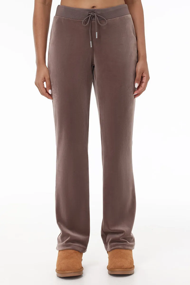 OG Big Bling Velour Track Pants Juicy Couture