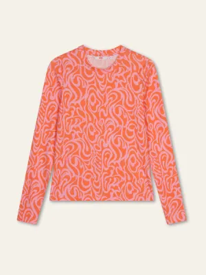 Oilily Tizza Crew Top Prism Pink