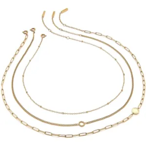 Olivia Burton Illusion Gold Stacking Necklace 24100074