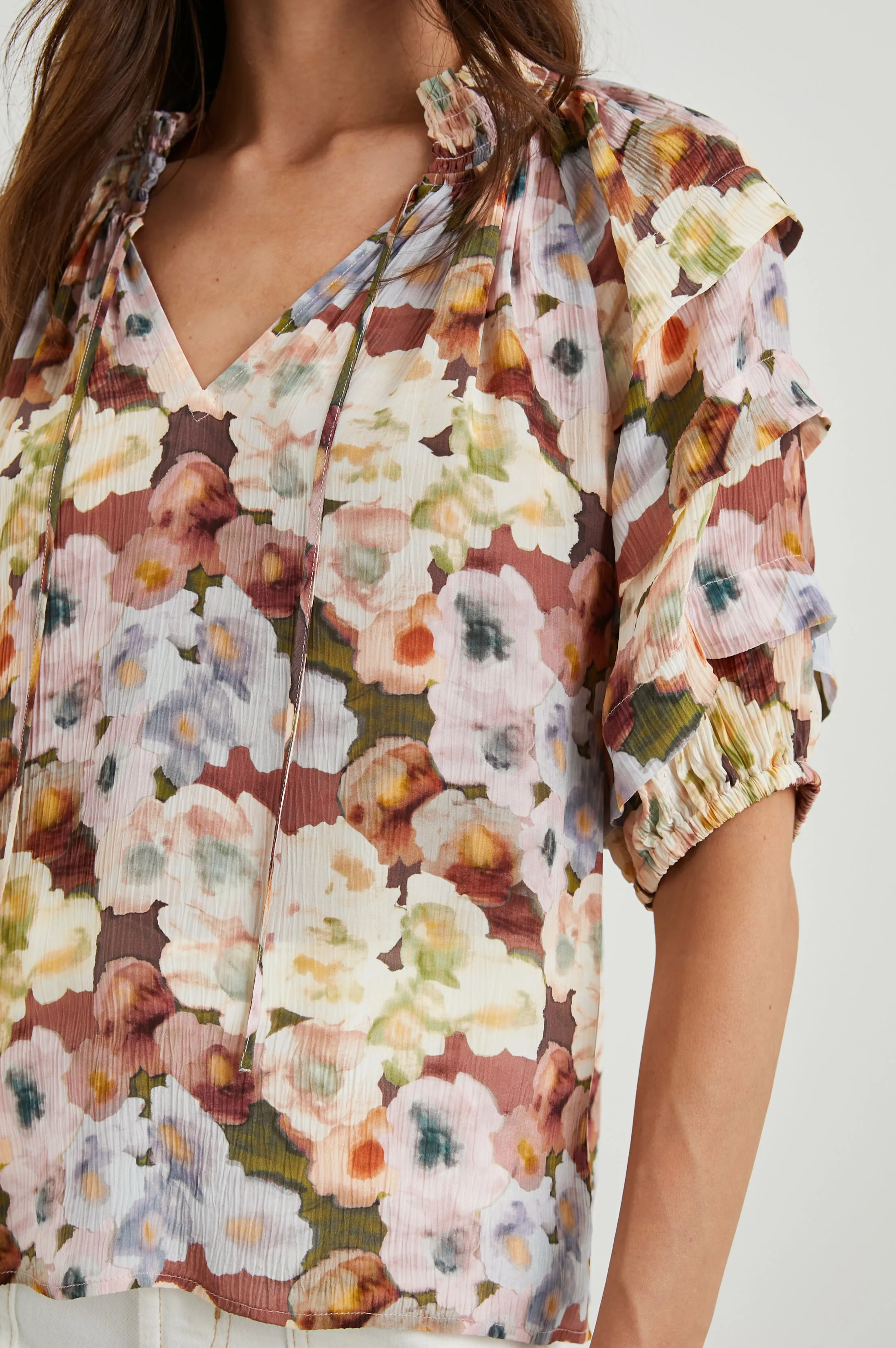 PARIS TOP - PAINTED FLORAL Rails