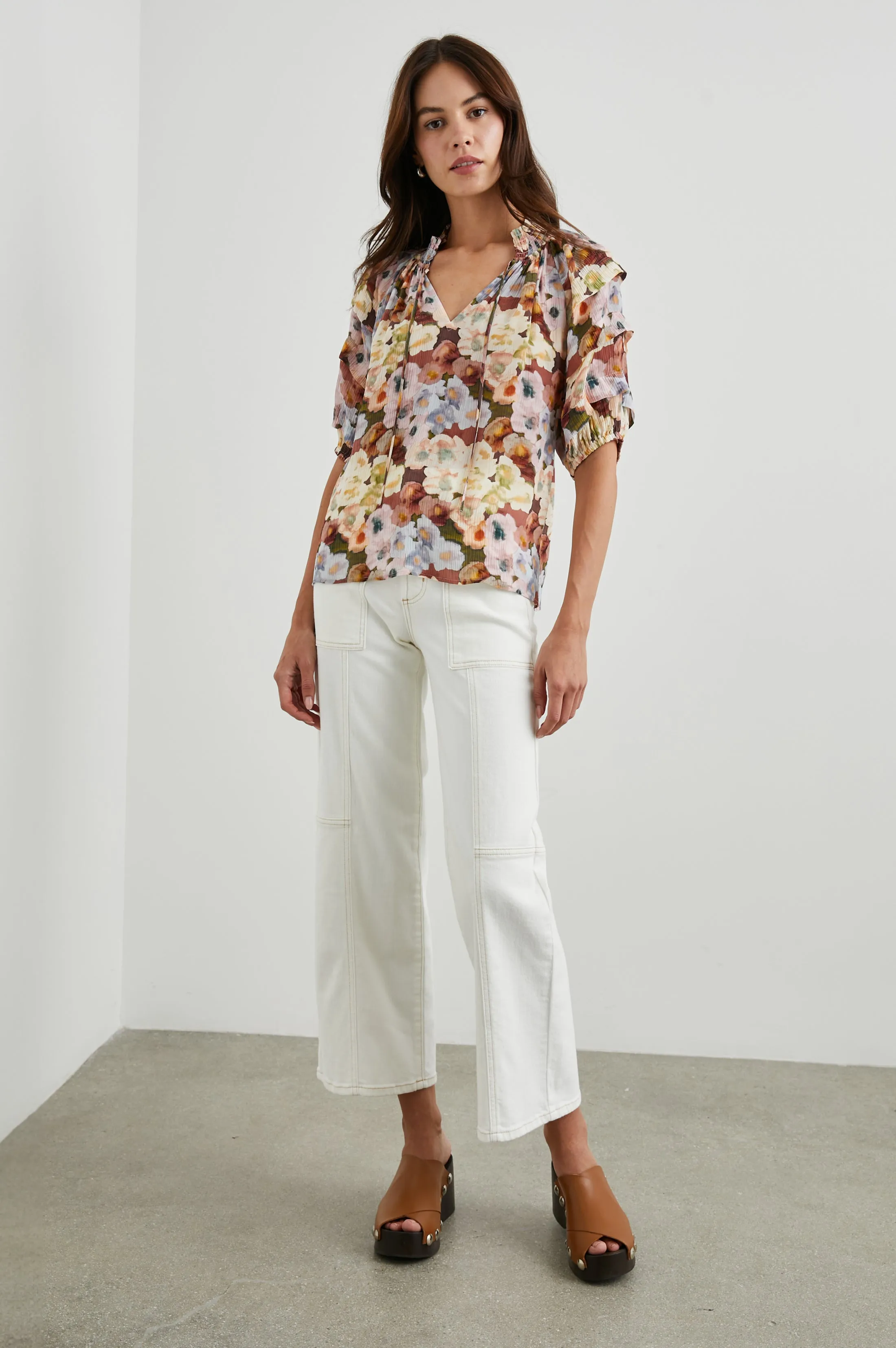 PARIS TOP - PAINTED FLORAL Rails