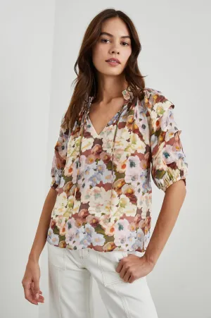PARIS TOP - PAINTED FLORAL Rails