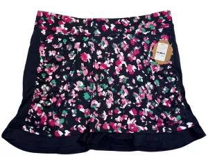 PGA Tour Navy & Pink Floral Pattern Golf Skort Size XL