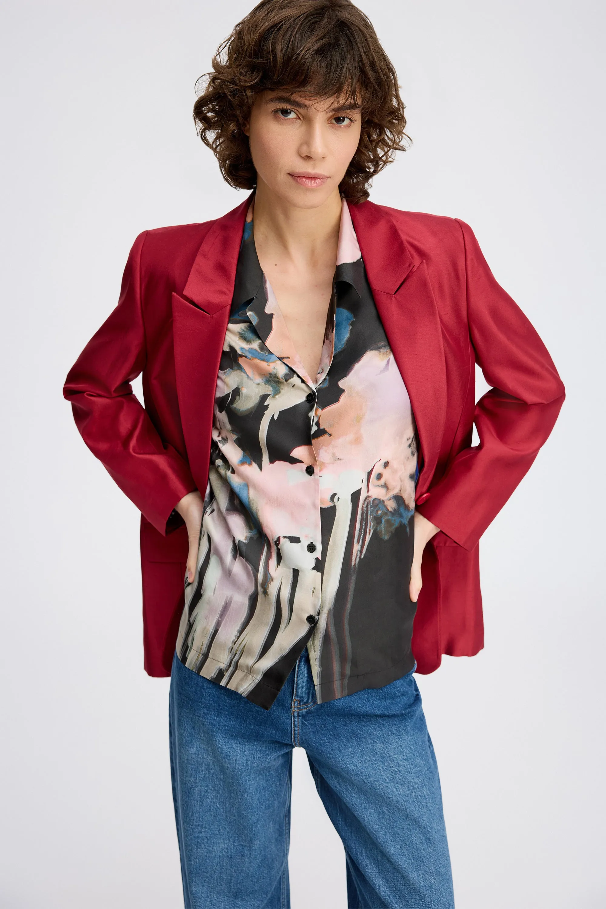 PIANE SILK - BLACK Munthe