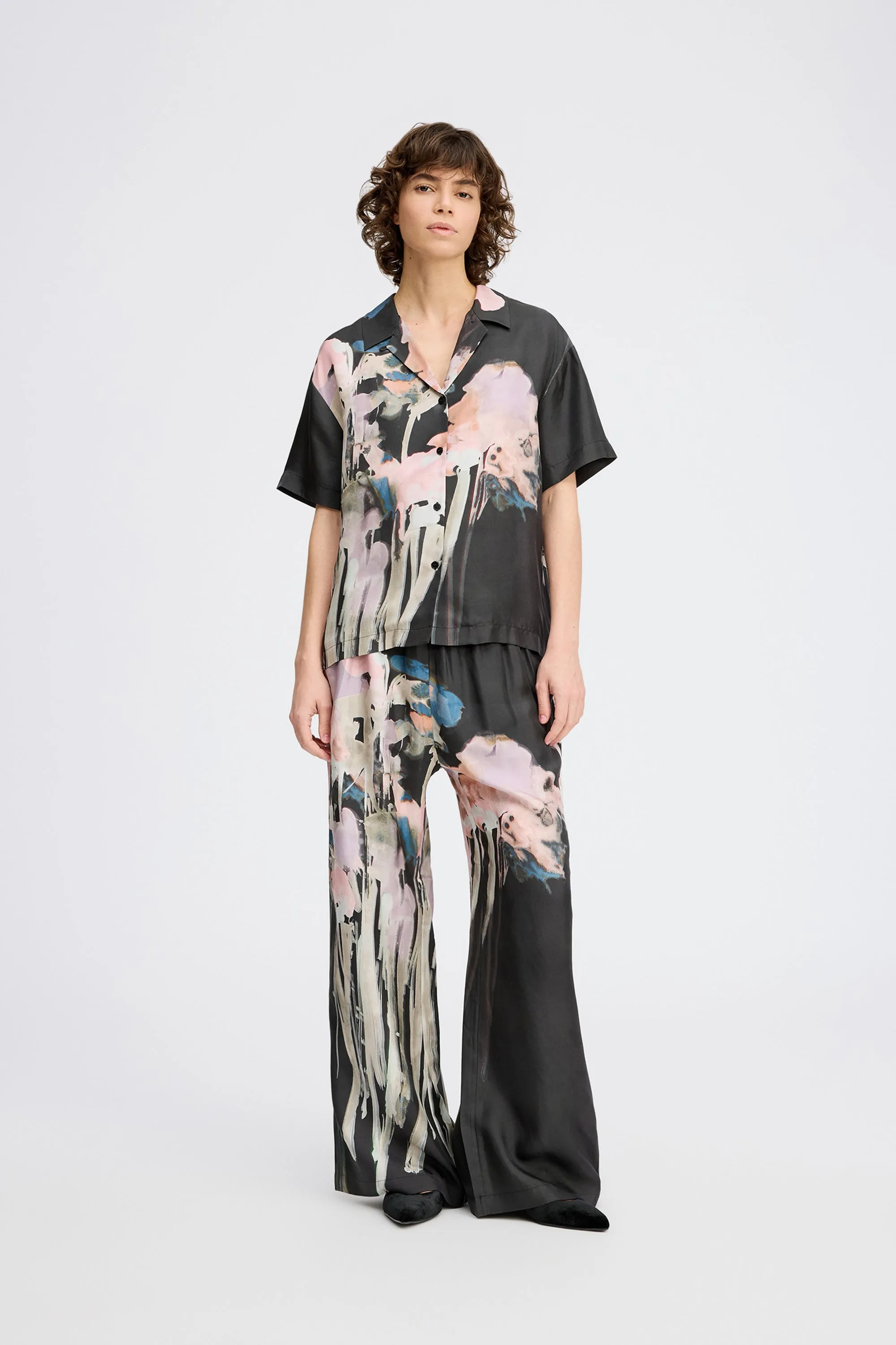 PIANE SILK - BLACK Munthe