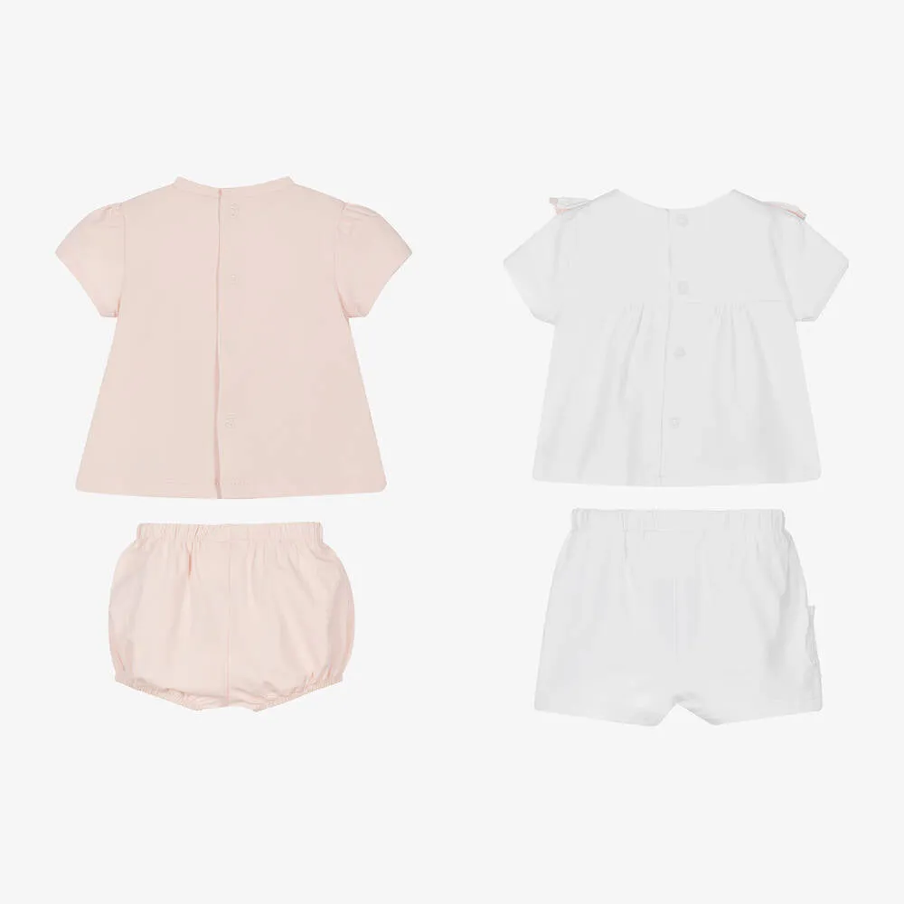 Pink Rose Ruffle Dual Outfits