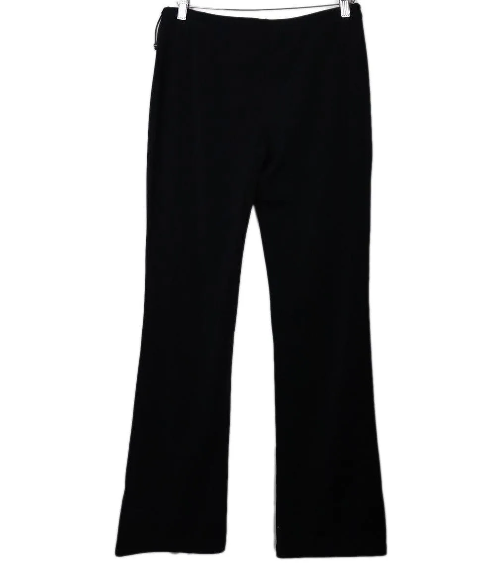Prada Sport Black Flannel Lining Pants sz 8