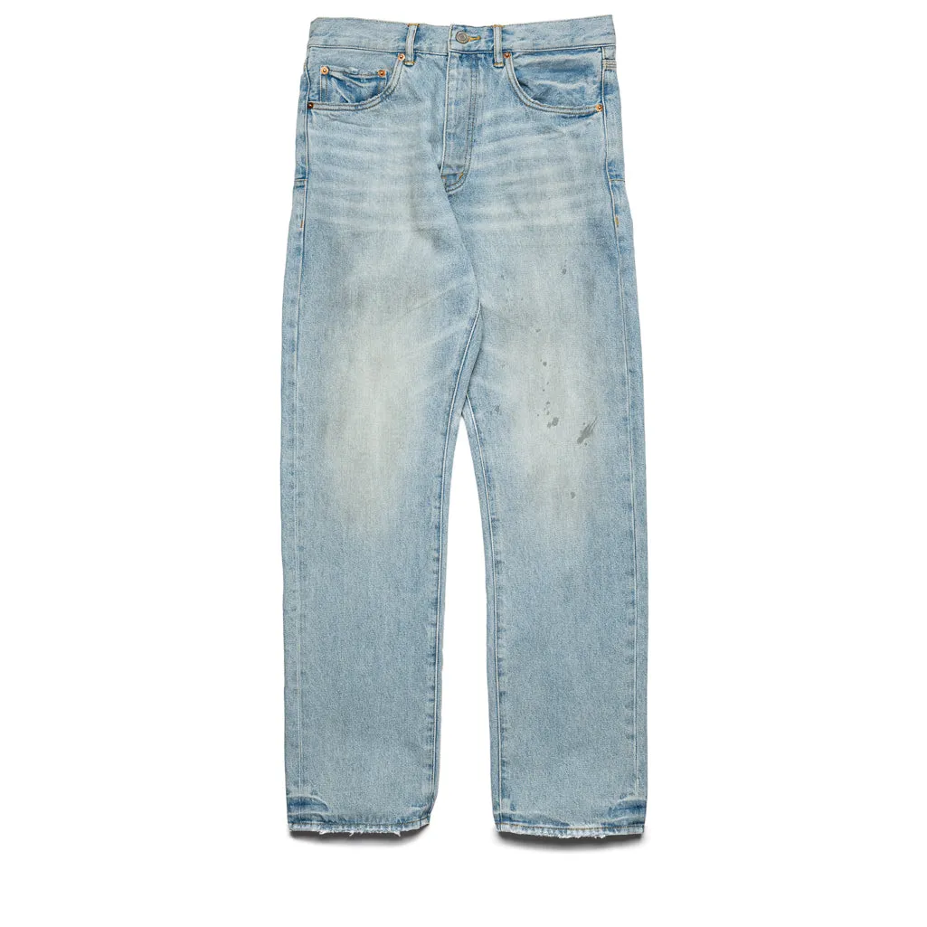 Purple Brand Mechanic Dirty Mid Rise Straight Leg Jean - Indigo