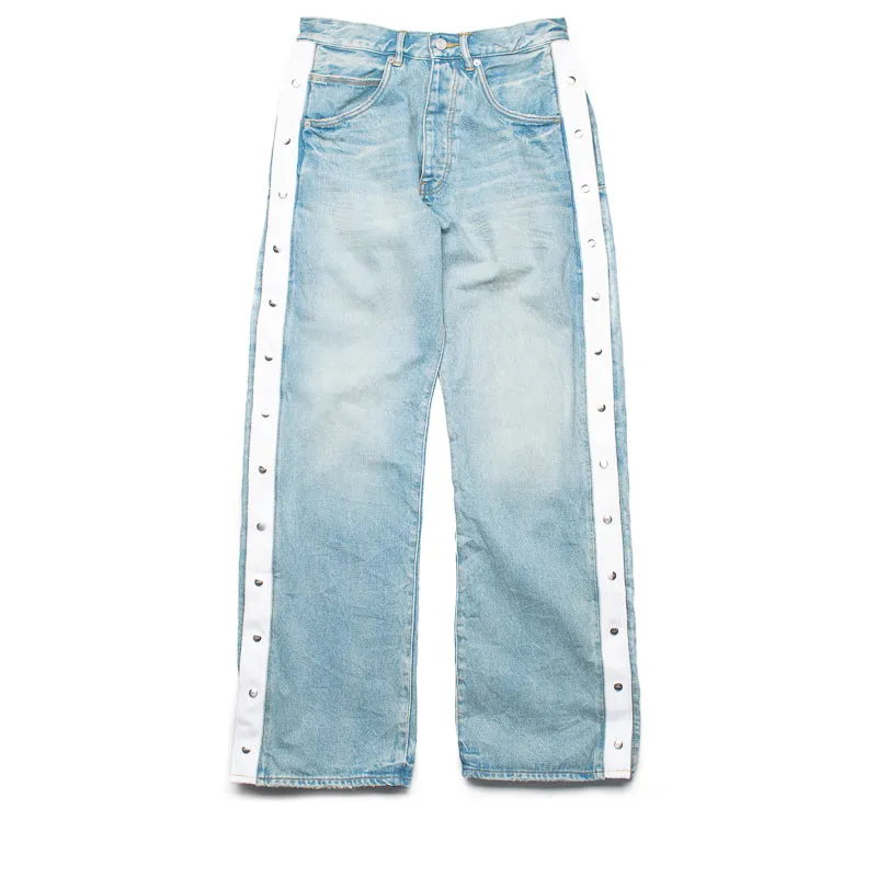 Purple Brand Tearaway Sidesnap Jean - Light Indigo