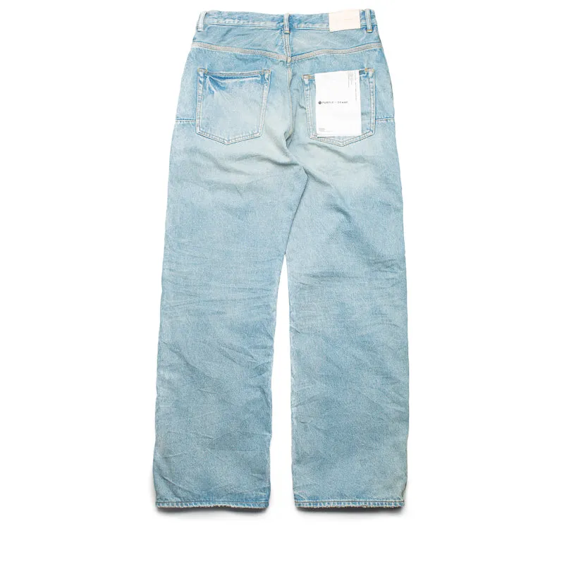 Purple Brand Tearaway Sidesnap Jean - Light Indigo