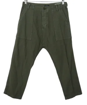 R13 Olive Green Cotton Pants sz 4