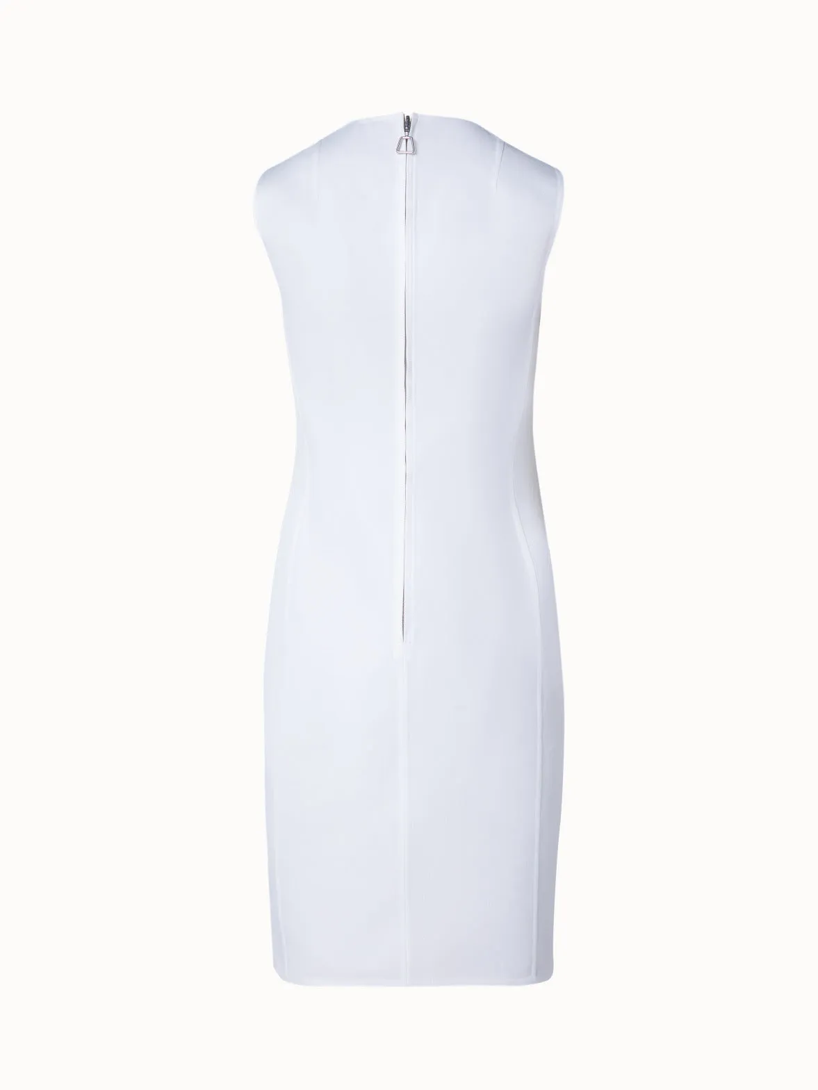 Reversible Cotton Double-Face Sheath Dress 
