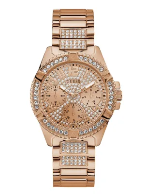 Rose Gold Glitz Lady Fontier Watch Guess
