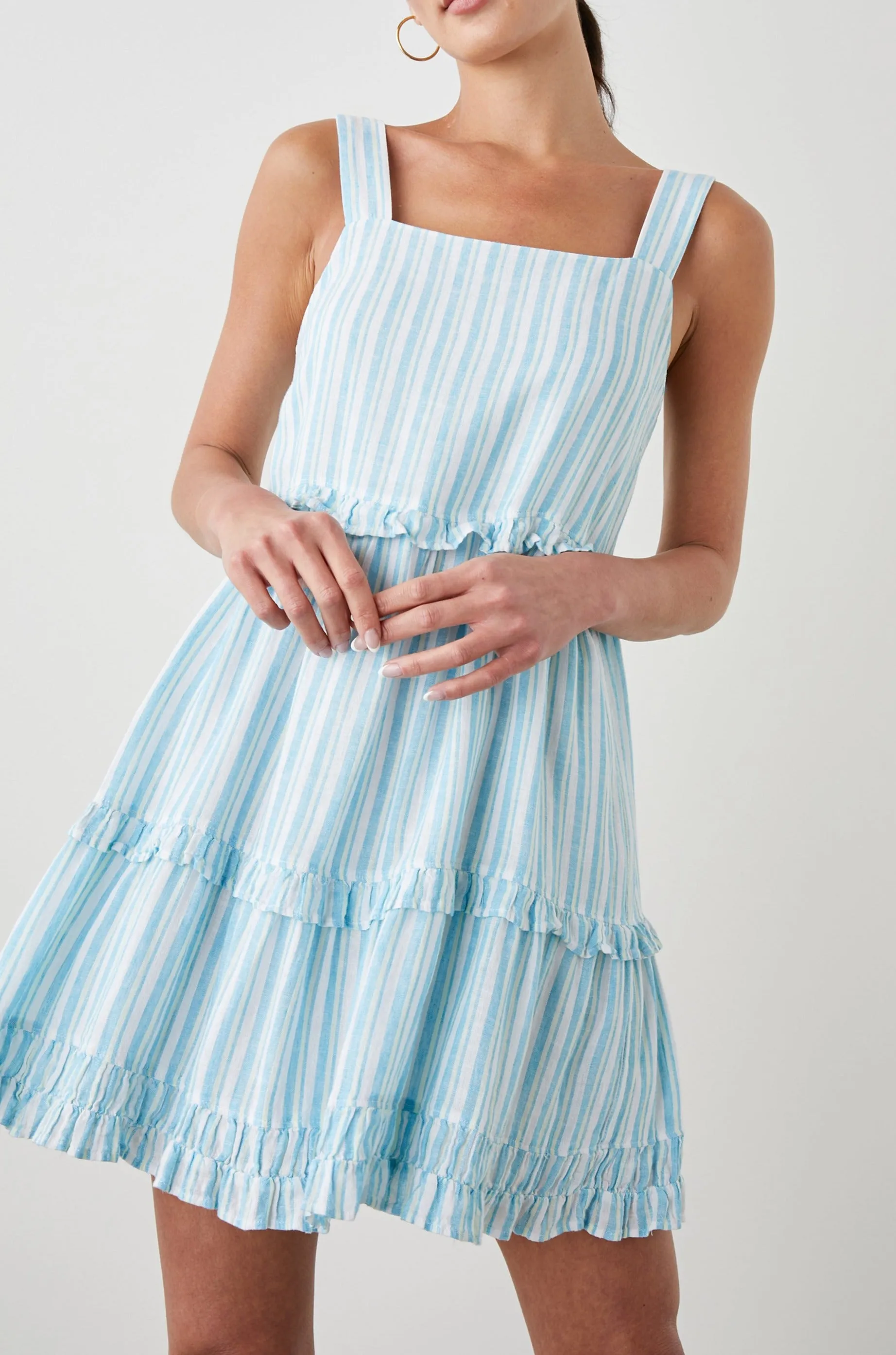 SANDY DRESS - LAGUNA STRIPE Rails