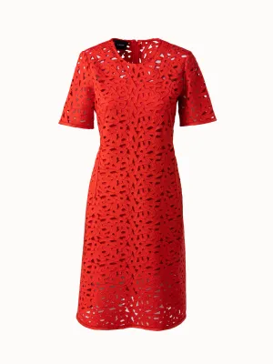 Second Glance Embroidery Sheath Dress 