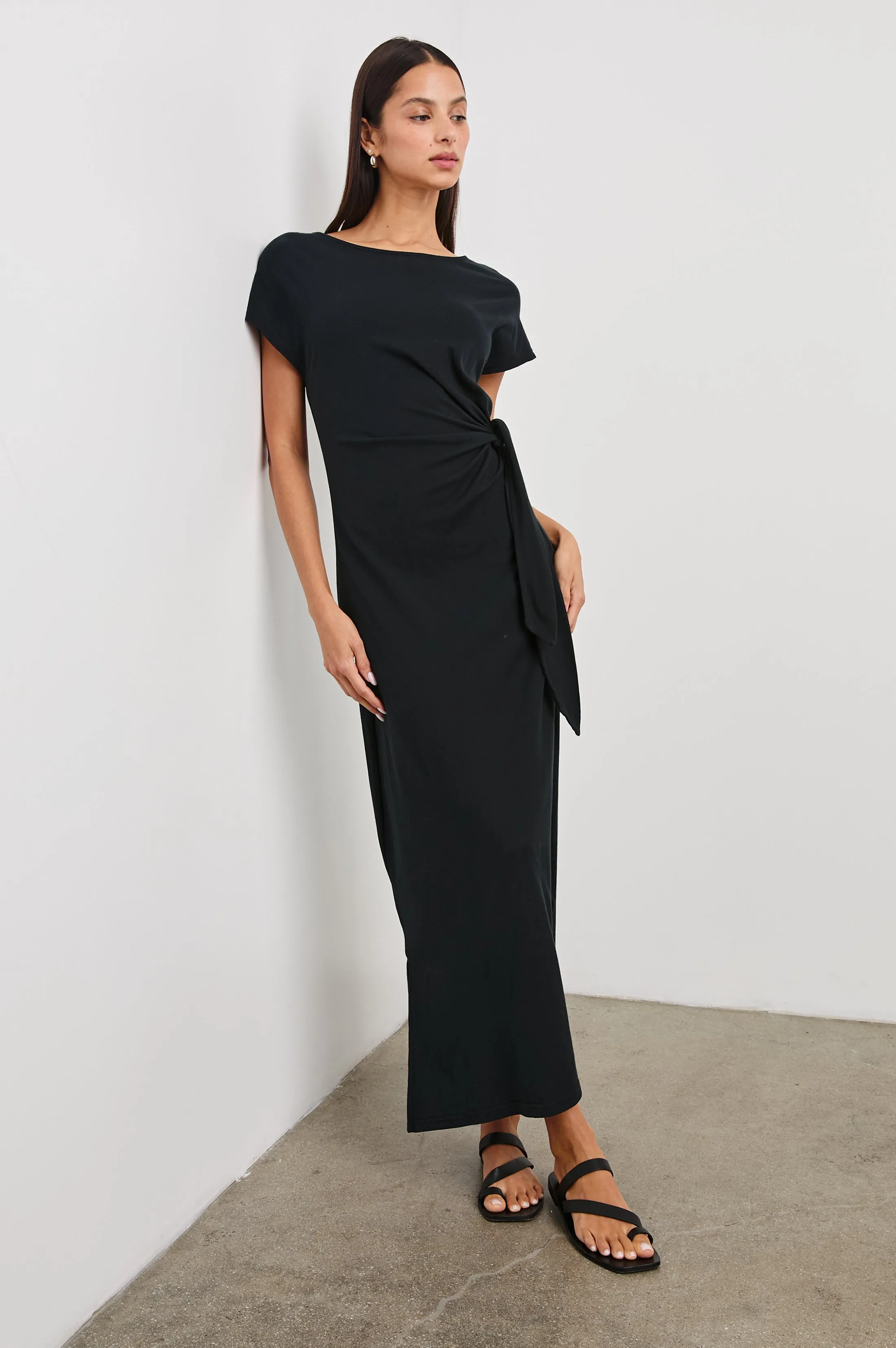 SELAH DRESS - BLACK Rails